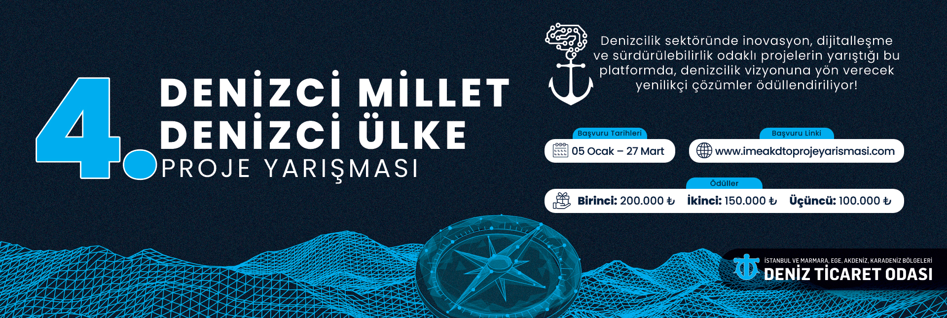 4’üncü Denizci Millet Denizci Ülke Proje Yarışması